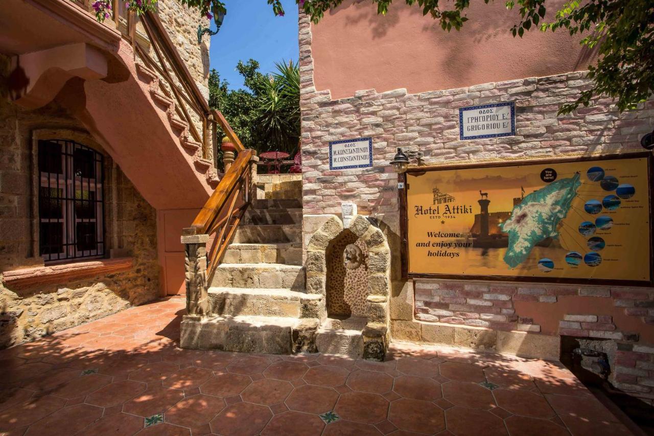 Attiki Hotel Rhodes City Zewnętrze zdjęcie